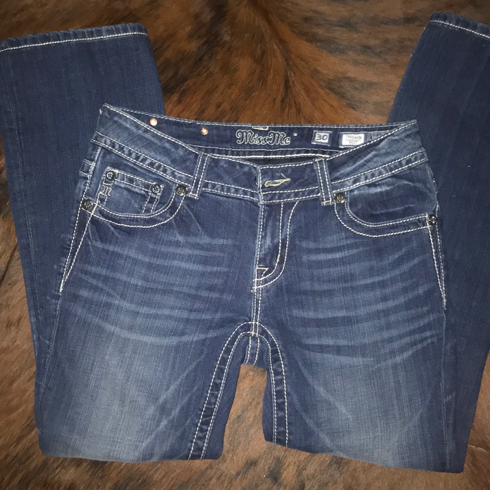 Miss Me boot cut jean size 30 - Picture 2 of 8